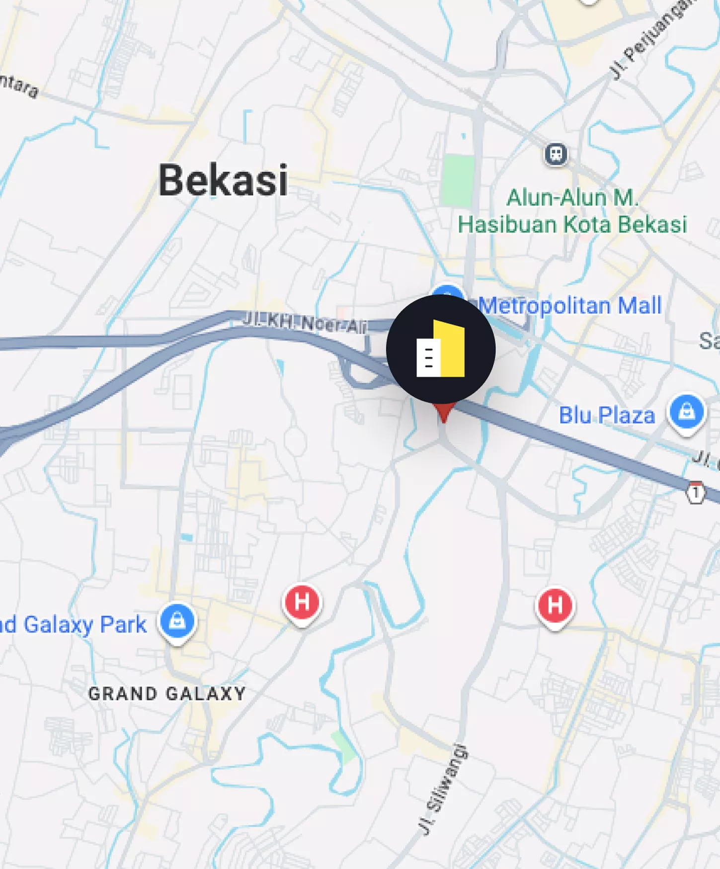 CV Pantja Putra Location Map